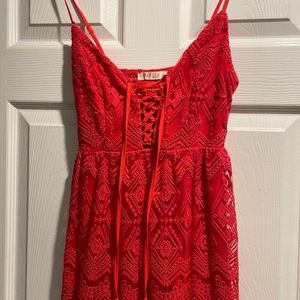 Red Maxi dress